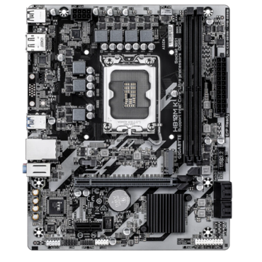 Материнская плата GIGABYTE H810M K [LGA 1851, Intel H810, 2xDDR5-6400 МГц, 1xPCI-Ex16, 1xM.2, Micro-ATX]