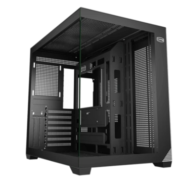 Корпус PCCooler C3 T700 [C3-T700BKD001-GL] черный [Mid-Tower, Micro-ATX, Mini-ITX, Standard-ATX, USB 2.0 Type-A, USB 3.2 Gen 1 Type-A, USB 3.2 Gen 1 T