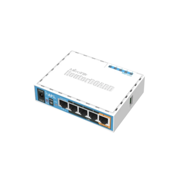 Роутер MikroTik hAP ac lite RB952Ui-5ac2nd (2,4/5ГГц) 802.11a/b/g/n/ac, 150 Мбит/с, 5x10/100Мбит/с