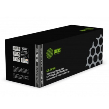Тонер-картридж Cactus CS-TK160 Черный для Kyocera Mita FS 1120D/1120DN/1120 P2035d/P2035dn