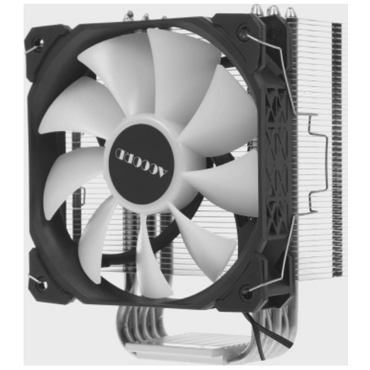 Кулер Accord ACC-5P12PRO ARGB Soc-AM5/AM4/1200/1700/1851 серебристый/черный 4-pin 31dB Al+Cu 240W 525gr brown box