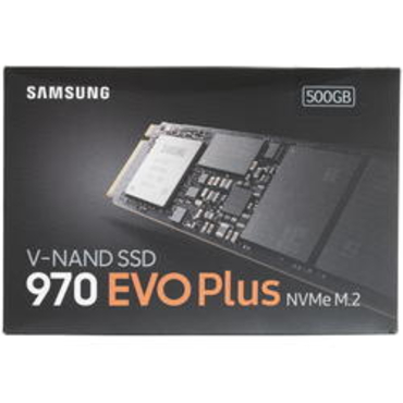 Накопитель SSD M.2 Samsung 500 GB 970 EVO Plus (MZ-V7S500BW)