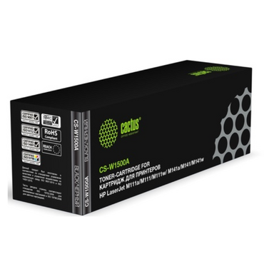 Картридж Cactus CS-W1500A (W1500A) Черный для HP LaserJet M111a/M111w/MFP M141a/M141W (975стр)