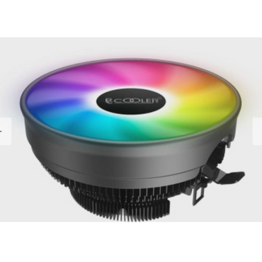 Кулер PcCooler E126M Pro RGB Soc-AM5/AM4/1200/1700/1851 черный 4-pin 29.8dB Al 90W 266gr Ret (R3-0120WBKSXX-GL)