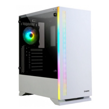 Корпус ATX Zalman S5  w/o PSU/ белый