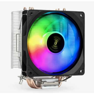 Кулер ExeGate Wizard EXX400V2-PWM.FRGB {(Al+Cu, 4 тепл.трубки,LGA775/1150/1151/1155/1156/1200/1700/AM2/AM2+/AM3+/AM4/FM1/FM2/754/939/940, TDP 140W, Fa