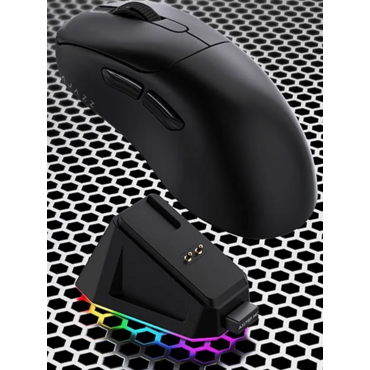 Игровая мышь Ajazz AJ179P MC/ Беспроводная / 3 режима подключения / черный матовый