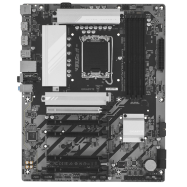 Материнская плата GIGABYTE B860 DS3H WIFI6E [LGA 1851, Intel B860, 4xDDR5-6400 МГц, 4xPCI-Ex16, 2xM.2, Standard-ATX]