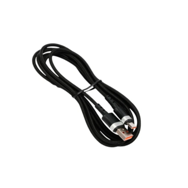 Кабель USB2.0 Cablexpert CCP-USB2-AMCM-66W-1.8M, AM/Type-C, 6A, 66Вт, QC3.0, оплетка, медь, 1.8м, черный, пакет