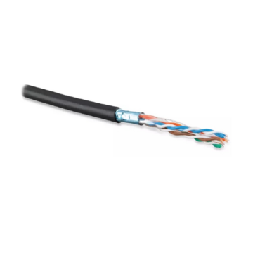 Кабель витая пара Bion BCL-F5480-381 F/UTP, кат.5e, 4x2x0,48 мм AWG 24, медь, одножильный, PE, для внешней прокладки, 305м, черный <BCL-F5480-381>	