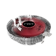 Кулер CBR CBR80 серебристый/красный 90мм алюминий 2000rpm 23.6db 3-pin 65Вт — основная фотография