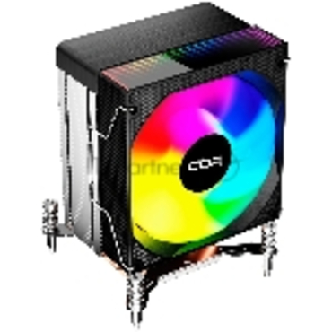 Кулер для процессора CBR CBR-CC-3160-RGB-PWM Al+Cu, 3 heat pipes, Socket 775/1366/1155/1156/1150/1151/1200/1700/AM2/АМ2+/АМ3/AM3+/FM1/FM2/AM4/AM5, TDP