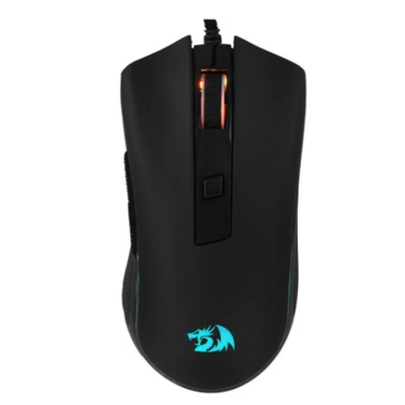 Мышь проводная Redragon Cypher, черный, 12800 dpi, USB, кнопки - 7