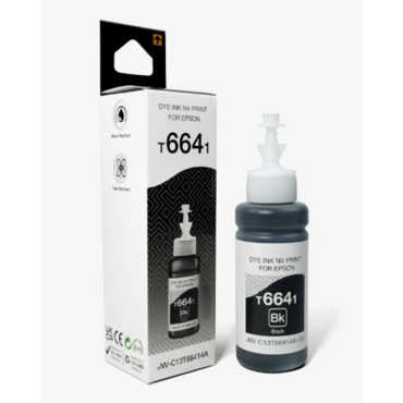 Чернила NVPrint T6641 (NV-C13T66414A) для аппаратов Epson (70 мл) черный совместимые <NV-C13T66414A>