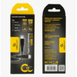 Кабель USB2.0 Cablexpert CCB-USB2-CMAPO1-2MB, Type-C/Lightning, издание Classic 0.1, 2.1A, 20Вт, QC3.0, длина 2м, черный, коробка <21182> — основная фотография