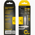 Кабель USB2.0 Cablexpert CCB-USB2-CMAPO1-2MW, Type-C/Lightning, издание Classic 0.1, 3A, 20Вт, 2м, белый, коробка <21184> — основная фотография