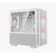 Компьютерный корпус Deepcool CH360 WH без БП, боковое окно (закаленное стекло), 2x140мм ARGb LED вентилятор спереди и 1x120мм ARGb LED вентилятор сзад — основная фотография