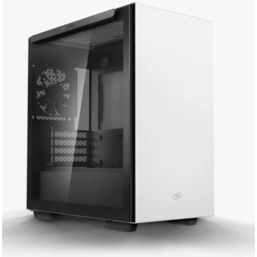 Компьютерный корпус Deepcool MACUBE 110 WH белый без БП ATX 1x120мм 2xUSB3.0 audio bott PSU R-MACUBE110-WHNGM1N-G-1