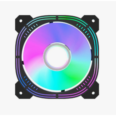 Вентилятор для корпуса Formula Nulight 12BK RGb 120х120x25 черный 3-pin 4-pin (Molex) 19.06дБ (NULIGHT 12BK FR) Ret <NULIGHT 12BK FR>