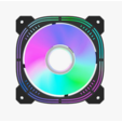 Вентилятор для корпуса Formula Nulight 12BK RGb 120х120x25 черный 3-pin 4-pin (Molex) 19.06дБ (NULIGHT 12BK FR) Ret <NULIGHT 12BK FR> — основная фотография