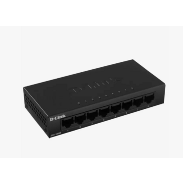 Коммутатор D-Link DGS-1008D/R1A, 8x1000Base-T, корпус металл <DGS-1008D/R1A>