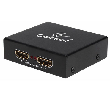 Разветвитель HDMI Cablexpert 1in - 2 out Full-HD, 3D, 1.4v (DSP-2PH4-03)
