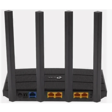 Роутер беспроводной TP-Link Archer C6U AC1200 10/100/1000BASE-TX/4G ready черный <ARCHER C6U>