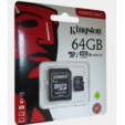 Флеш карта Kingston Canvas Select Plus microSDXC 64Gb C10 SDCS3/64GbSP <SDCS3/64GBSP> — основная фотография