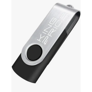 Флешка USB KingPrice KPFD2 (KPFD2A008ABK), 8Gb, USB 2.0, R/W 15/5, черный <KPFD2A008ABK>	