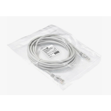 Патч-корд LSZH ExeGate EX290422RUS UTP-RJ45-RJ45-5e-10M-LSZH-GY, UTP, cat.5e, 10м, серый <EX290422RUS>