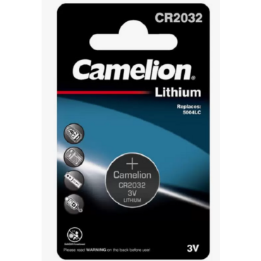 Батарейка литиевая Camelion CR2032 BL-1 (CR2032-BP1, 3V) <CR2032-BP1>