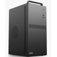 Компьютерный корпус CBR mATX Minitower V205, без БП, 1хUSB 3.0, 1хUSB 2.0, HD Audio+Mic, ручка, каркас металл 1.8мм, Black PCC-MATX-V205-WPSU <PCC-MAT — основная фотография