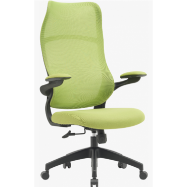 Кресло компьютерное Cactus CS-MC505-GN салатовый, сиденье салатовый, сетка/ткань, крестов. пластик, пластик черный <CS-MC505-GN>