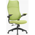 Кресло компьютерное Cactus CS-MC505-GN салатовый, сиденье салатовый, сетка/ткань, крестов. пластик, пластик черный <CS-MC505-GN> — основная фотография