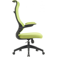 Кресло компьютерное Cactus CS-MC505-GN салатовый, сиденье салатовый, сетка/ткань, крестов. пластик, пластик черный <CS-MC505-GN> — фотография 4