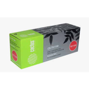 Картридж лазерный Cactus CS-TK1100 черный (2100 стр.) для Kyocera Mita FS-1110/1024MFP/1124MFP <CS-TK1100>	