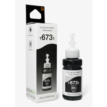 Чернила NVPrint T6731 (NV-C13T67314A) для аппаратов Epson (70 мл) черный (в коробке) совместимые <NV-C13T67314A>