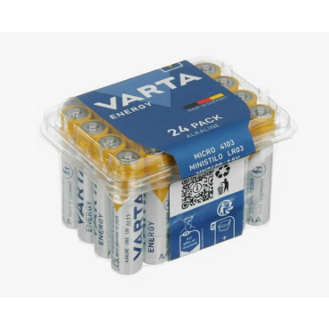 Батарея Varta Energy LR03 BOX24 AAA (24шт) блистер <04103229224>