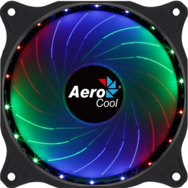Вентилятор Aerocool Cosmo 12 120x120mm 4-pin(Molex)24dB 160gr LED Ret