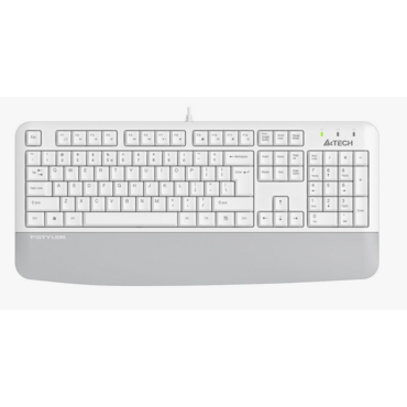 Клавиатура A4Tech Fstyler FK20 проводная, USB Type-A, белый <FK20 белый>
