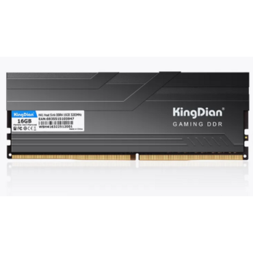 Память DIMM DDR4 KingDian H41 Heat Sink DDR4 3200 МГц CL22 1х16 ГБ (H41-DDR4-1х16-3200)