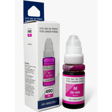 Чернила NVPrint GI-490M (NV-0665C001) для Canon Pixma G1400/G2400 (70 мл) Magenta (в коробке) совместимые <NV-0665C001>