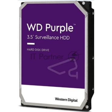Жесткий диск Western Digital 4Tb 5400rpm Purple SATA III, 256Mb, 3.5