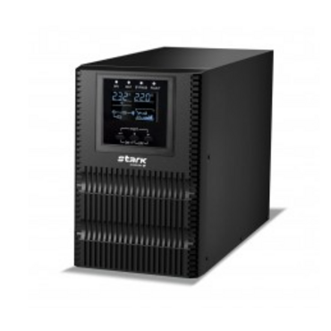 Источник бесперебойного питания STARK SC 2000 ONLINE ONE ИБП 2000 ВА/2000 Вт Online, Напольный, 110-300В, 3 х ЕВРО, Smart-slot, USB, RS232, EPO <SC 20