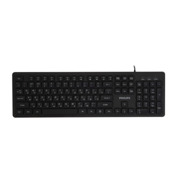 Клавиатура Philips SPK6264 проводная, USB Type-A, чёрный <SPK6264B/60>