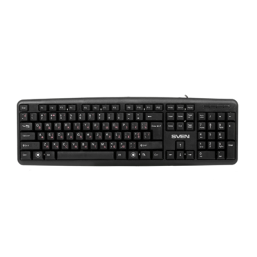 Клавиатура SVEN KB-S230 проводная, USB Type-A, чёрный <SV-018399>