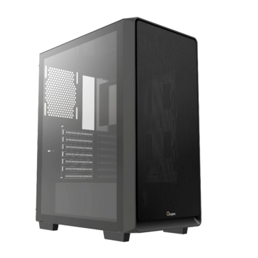 Компьютерный корпус Ocypus Gaммa C60 BK ATX/win/black/no PSU/Tempered Glass <Gamma-C60-BKG000XX-GL>