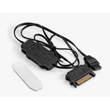 Контроллер ExeGate SATA.ARGb3pin для вентиляторов с подсветкой ARGb 5V 3pin (SATA, ARGb 5V 3pin) <298721>