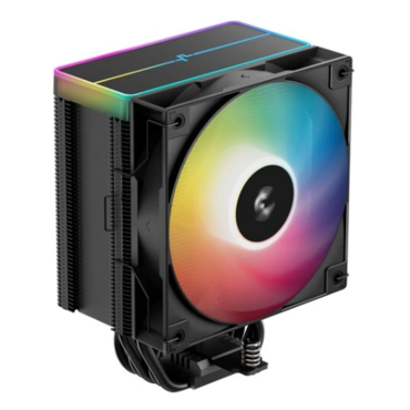 Кулер для процессора DEEPCOOL AG500 BK ARGb V2 черный 120мм алюминий+медь 1900rpm 29.4db 40pin 240W 160мм <AG500 BK ARGB V2>