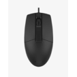 Мышь проводная A4Tech OP-330S черный, 1200 dpi, USB, кнопки - 3 <OP-330S BLACK> — основная фотография
